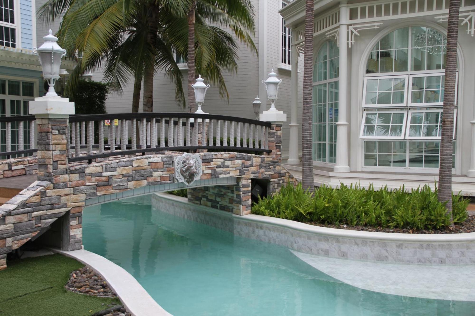 Grand Florida芭提雅带免费游泳池温泉桑拿浴和健身房瑜伽室私家海滩公寓e206 Na Chom Thian Exterior foto